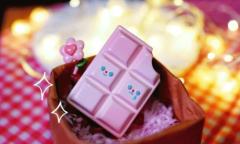 巧克力饼-粉色-资料图