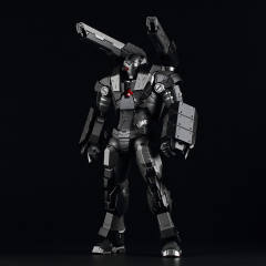 RE:EDIT 战争机器 Modular War Machine W/Plasma Cannon & Vibroblade-资料图
