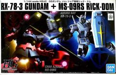 HGUC 夏亚专用力克大魔&RX-78-3 G-3高达-资料图