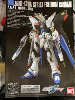 HGCE ZGMF-X20A 强袭自由高达 新生 彩色透明版-资料图