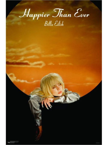 Happier Than Ever - Goldwing Poster