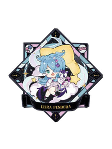 elira pendora（Q版）-潮玩星球主题店杯垫