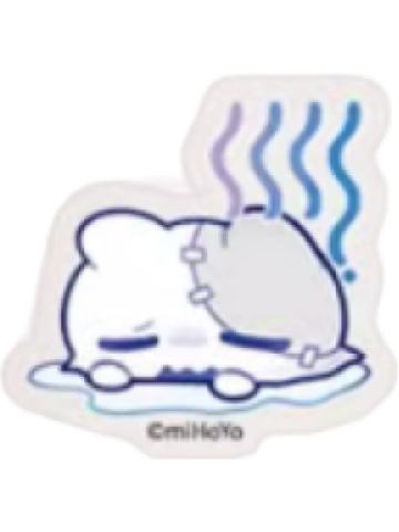 呜呜伯I(呜呜伯)-帕姆展览馆系列Q版贴纸包