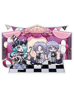 马戏表演款-绘本日记系列Q版多插立牌