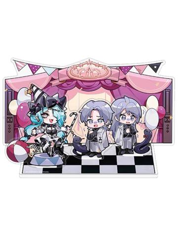 马戏表演款-绘本日记系列Q版多插立牌