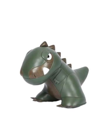 魔绿霸王龙皮质公仔