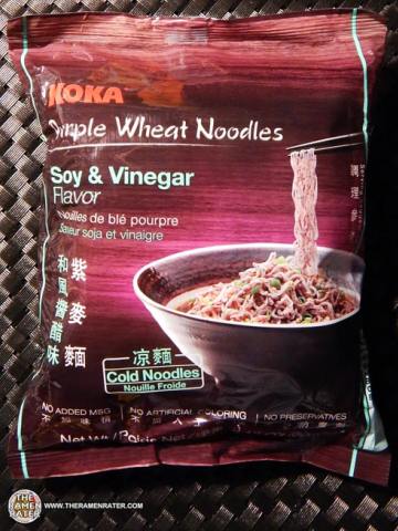 Purple Wheat Noodles Soy & Vinegar Flavor