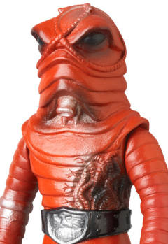 Toei Retro Sofubi Collection 蚯蚓男 Middle Size-资料图
