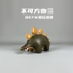 剑龙招财搞怪皮质公仔-小号-资料图