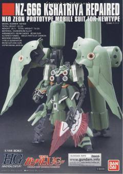 HGUC NZ-666 刹帝利 修复型-资料图