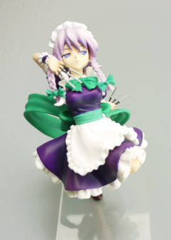 Touhou Gakkaranbu Trading Figure Collection 十六夜咲夜-资料图