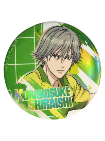 白石藏之介-暴蒙素面镭射徽章