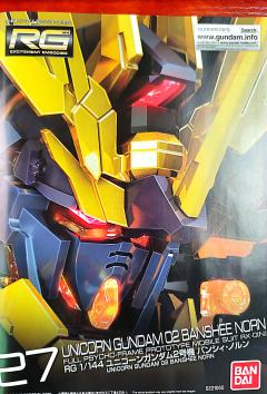 RG RX-0 独角兽高达2号机 报丧女妖 最终决战 Ver.-资料图