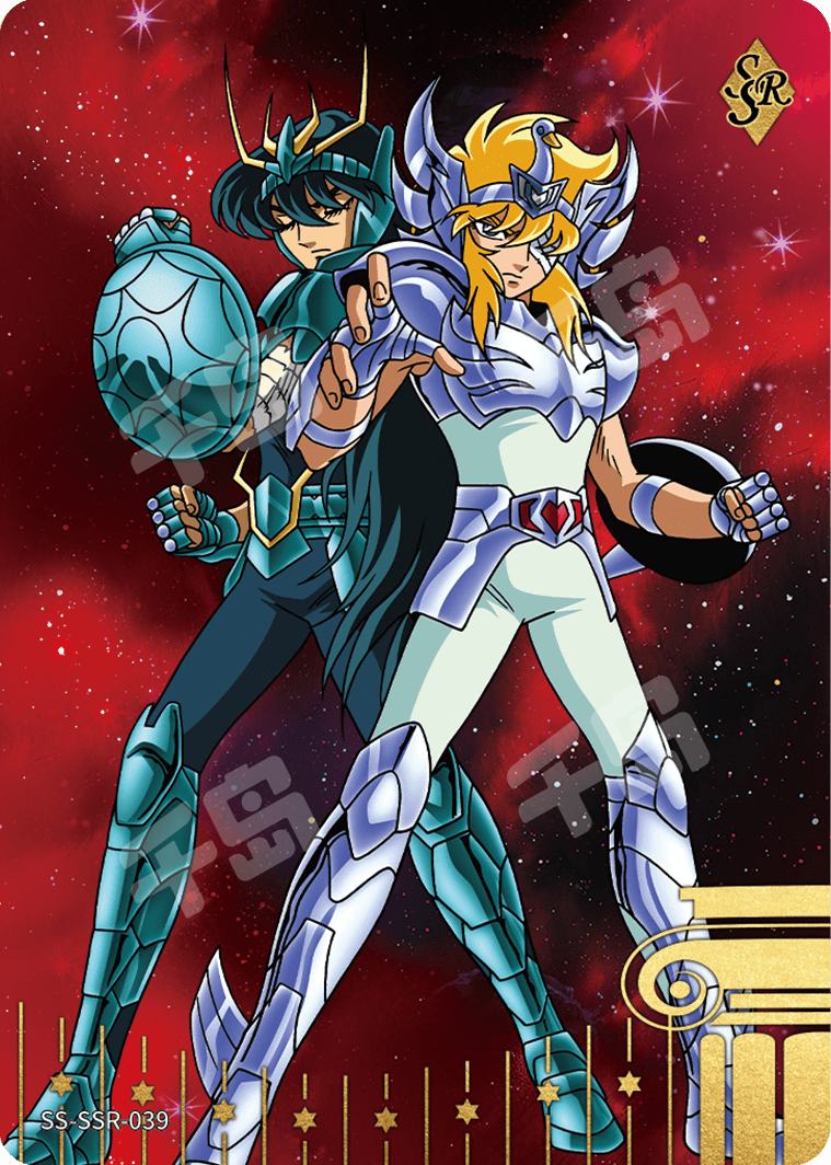 紫龙/冰河| 圣斗士星矢第二弹- 圣斗士星矢- 天龙座紫龙- 白鸟座