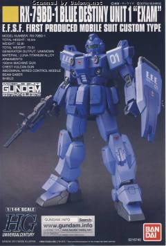 HGUC RX-79BD-1 蓝色命运一号机 进化 Ver.-资料图