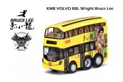 Tiny 城市 Q Bus - 九巴前卫富豪 B8L 李小龙 (黄)