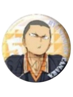 田中龙之介2(浮雕款)-撕纸系列浮雕徽章