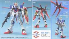 1/144 高达SEED Destiny Collection系列 ZGMF-X56S 脉冲高达 ZGMF-X56S/α 空战型脉冲高达-资料图