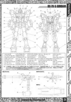 MG RX-78-5 高达五号机-资料图