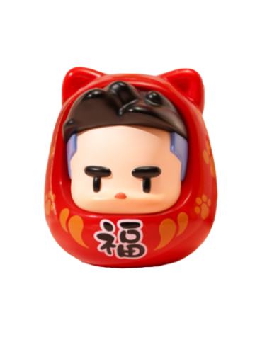 喵喵达摩-福气冲天