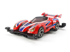 迷你四驱跑道 MINI 4WD OVAL HOME CIRCUIT (TWO-LEVEL LANE CHANGE) plus TRAIRONG & COPPERFANG-资料图