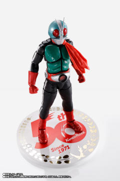 SHF 真骨雕 假面骑士新2号 50周年纪念Ver.-资料图