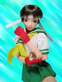 春日野樱 Capcom Action Doll Collection - Green ver.-资料图