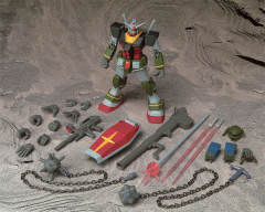 Extended Mobile Suit in Action!! RX-78-2 高达 真实配色-资料图
