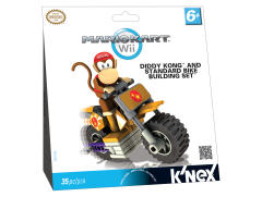K'NEX Mario Kart Building Set 迪迪金刚 Diddy Kong Bike-资料图