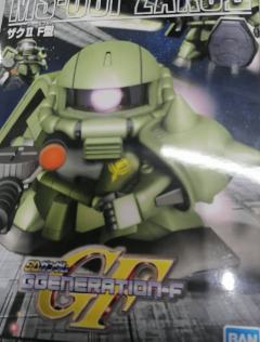 SD高达 BB战士 MS-06F 扎古Ⅱ-资料图