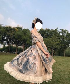 油画柄-资料图