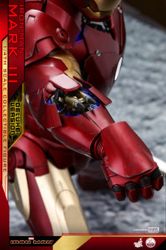 1:4比例珍藏人偶 钢铁侠MARK 3 豪华版-资料图