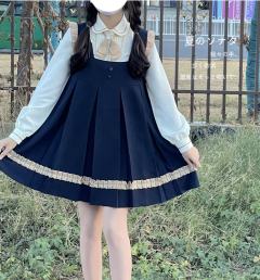 小飞袖长袖套装-资料图