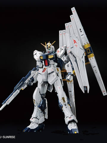 RG RX-93 ν高达 钛金属色电镀版