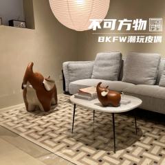 吉象招财皮质公仔-超大号-资料图