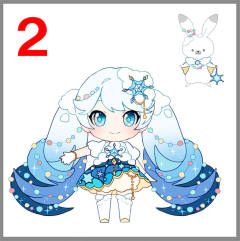 粘土人 #1539 初音未来 雪初音 2021 Glowing Snow Ver.-资料图