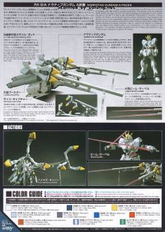 HGUC RX-9 叙述高达 A装备-资料图