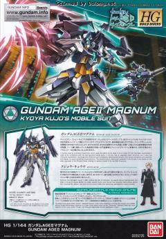 HGBD AGE-IIMG 高达AGEII马格南-资料图