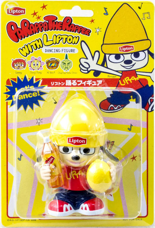 Dancing Figure Parappa The Rapper With Lipton Lammy｜千岛