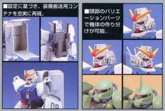 HG08 MS-06J 陆战型扎古Ⅱ RX-79[G] 陆战型高达-资料图