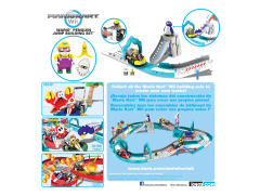 K'NEX Mario Kart Building Set 乌贼 企鹅 瓦里奥 Wario Penguin Jump-资料图