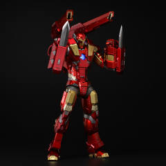 RE:EDIT 钢铁侠 Modular Ironman W/Plasma Cannon & Vibroblade-资料图