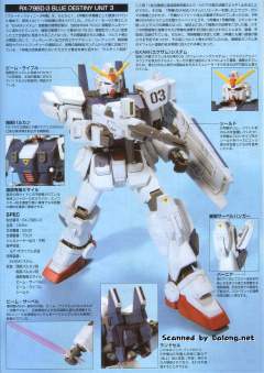 HGUC RX-79BD-3 蓝色命运三号机-资料图