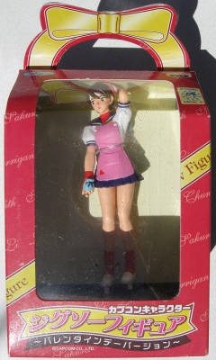 Capcom Character Jigsaw Figure -Valentine Day Version- 春日野樱 粉红围裙 ver.