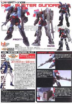 1/100 高达SEED DESTINY模型系列 LH-GAT-X103 雹阵暴风高达-资料图