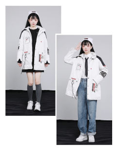 潮玩兔工厂 棉服-资料图