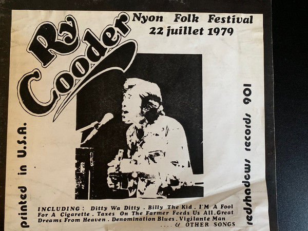Nyon Folk Festival 22 Juillet 1979