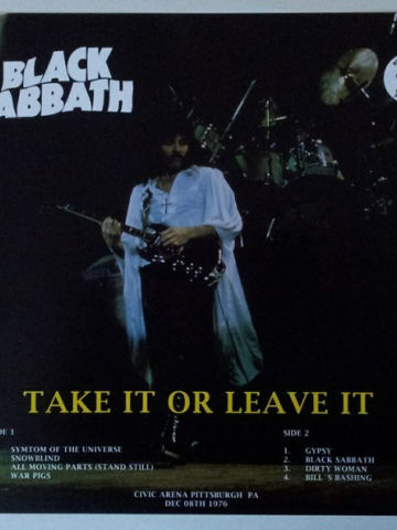 Take It Or Leave It