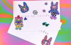 YEAOHUA电音派对系列镭射贴纸-资料图