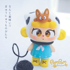 脱线小红帽PomPom 牛奶限定（手作）-资料图